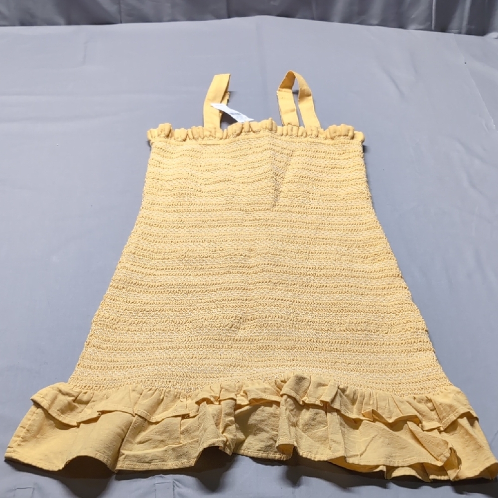American Eagle Outfitters Yellow Spaghetti Strap‎ Sundress